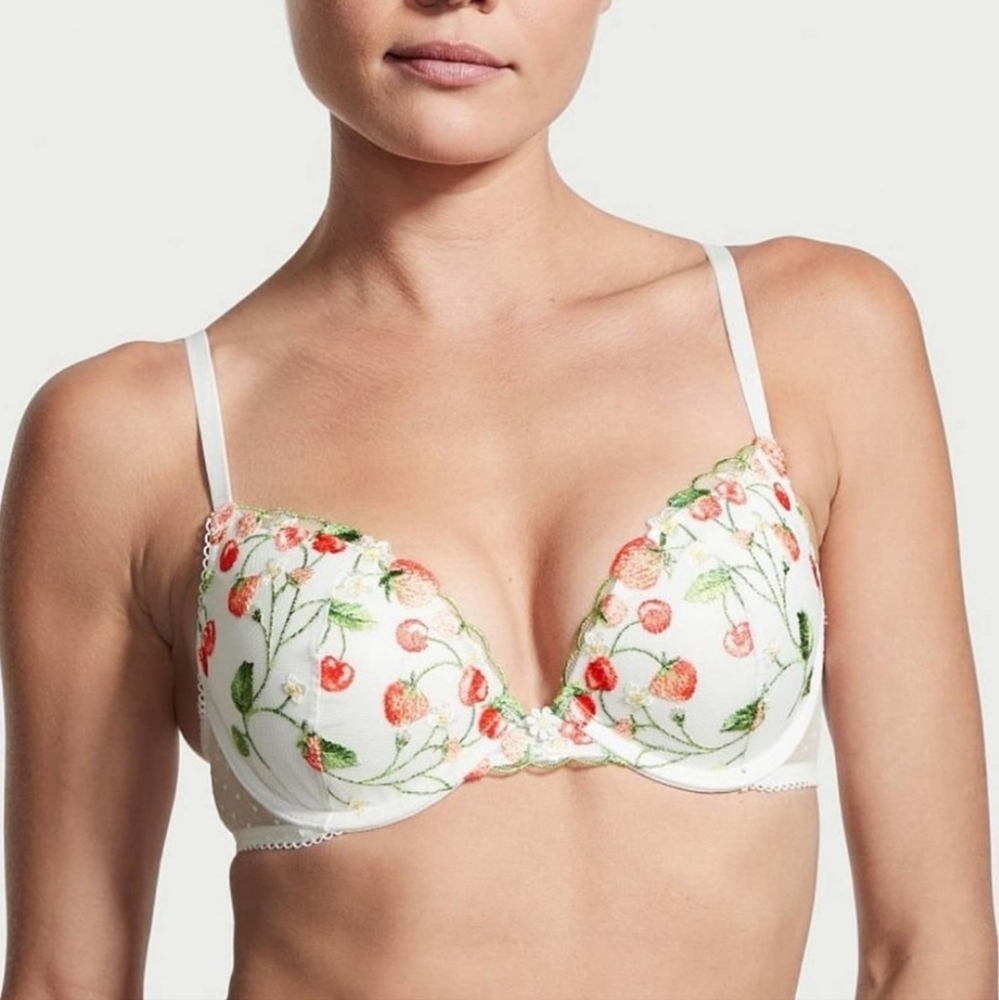 Victoria's Secret Dream Angels Embroidered LightlyPush Up Without Padding 38DDD
